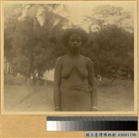 藏品(墾殖移民部落內女子)的圖片